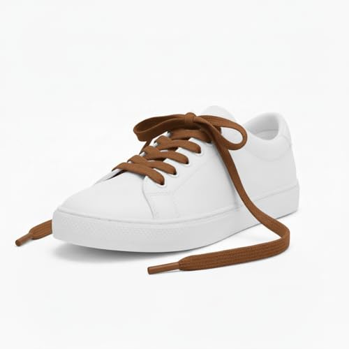 Image of Heavy Duty Flat Shoe Laces for Men & Women | Comfortable, Strong Grip & Stylish Sneaker Laces