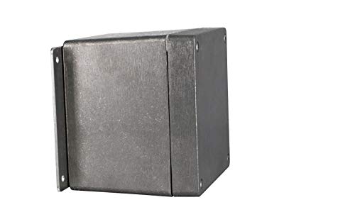 BUD Industries AN-2809-A IP68 Aluminum 4.75x4.75x4.00 Enclosure with Welded on Bracket, Natural