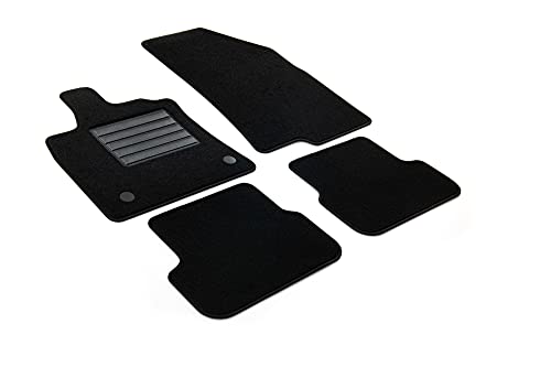 MTM SP-9110 Tapis sur Mesure en Velour pour Dacia Sandero III / Sandero Stepway 2021>, black