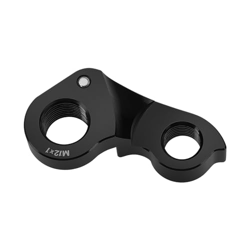 SG Store Gancho Trasero para Bicicleta K33009 Patilla de Cambio Trasera Rueda Trasera Gancho de Cambio Mecánico Aleación de Aluminio Compatible con Cannondale SystemSix 2019 Negro