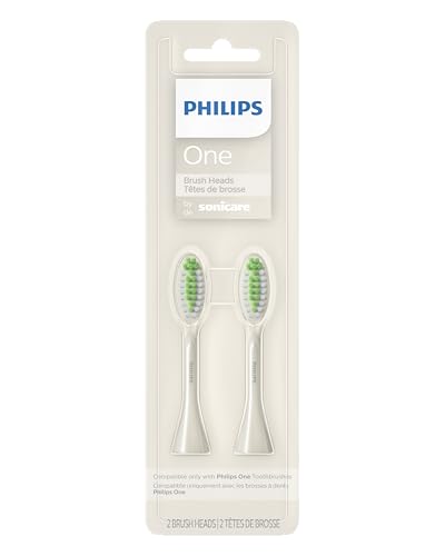 Philips One by Sonicare 2pk Brush Heads, White BH1022/07 - image 1
