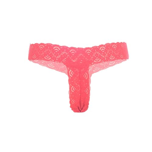 Image of MYZA Womens Microfibre Floral Lace Low Rise G String Thong Panty for Women /Girls