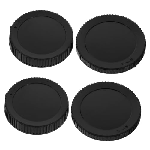 DOITOOL 1 Set Lens Cap Protector Rear Lens Cap Camera Lens Guard Caps Lens Caps Lens Cap Replacement Lens Cover Cap for Lens Black