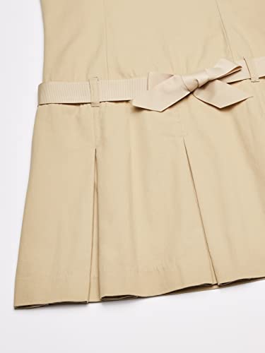 The Children's Place Girls' Uniform Belted Jumper Tidal3