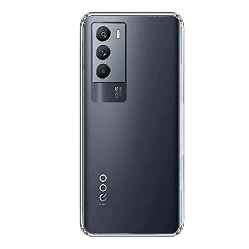 Image of Dashmesh Shopping Back Cover for Vivo iQOO 9 SE (Silicon | Transparent |Soft Flexible| Camara Protection)