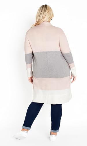 Image of Avenue Women's Keelyn Colorblock Cardigan