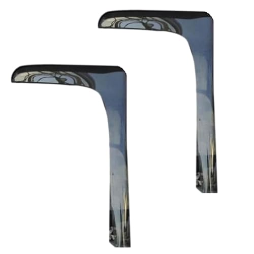 VALDI LED Juego De 2 Deflectores De Aire para Coche Oscurecidos | para Autocaravanas Fiat Ducato, Peugeot Boxer Y Citroën Jumper Desde 2006 A 2024 | Movano De 2023 A 2024| Derivabrisas
