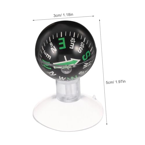 Brújula de tablero para auto y embarcación miniatura 3