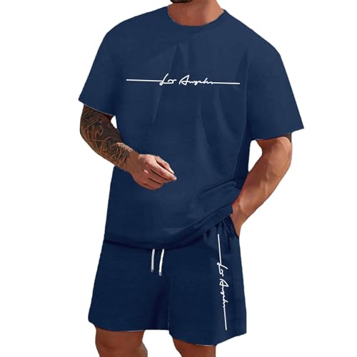 T-shirt court érotique et short imprimé homme WWricotta ensemble taille basse
