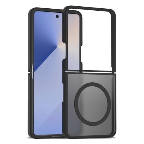 Coque silicone Galaxy Z Flip6 5G noire transparente pour votre quotidien