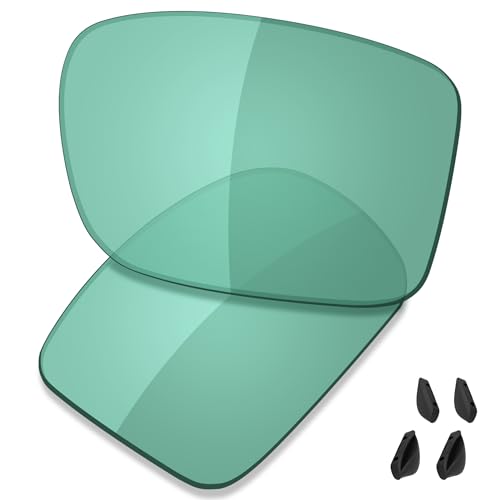 Image of SAUCER Premium Replacement Lenses & Nosepads for Oakley Double Edge OO9380-66mm Sunglasses