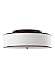 Feiss Five Mount SF340ORB Lennon Linen Shade Semi Flush Ceiling, 5-Light (30" Dia x 12" H) 375watts, 30.25" Width, Oil Rubbed Bronze