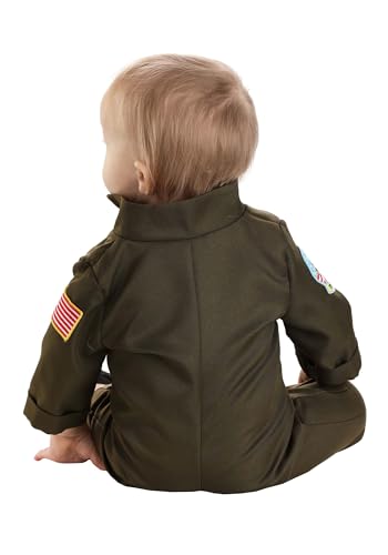 Disfraz Infantil Top Gun Traje de Vuelo miniatura 3