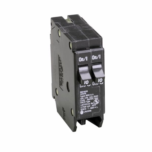 CUTLER HAMMER BD3015 120 V, 15 AMP, 30 AMP, Single-Pole, Thermal Magnetic Circuit Breaker, Type BD