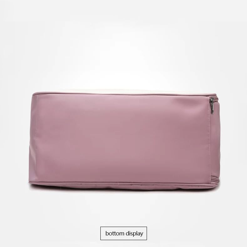 Duffel & Tote Bag for Volvo XC90 2024-2025 - Waterproof Gym Bag with Wet/Dry Compartments & Shoe Pocket - Travel Carry On Luggage, Trunk Organizer for Outdoor,Dark Pink4