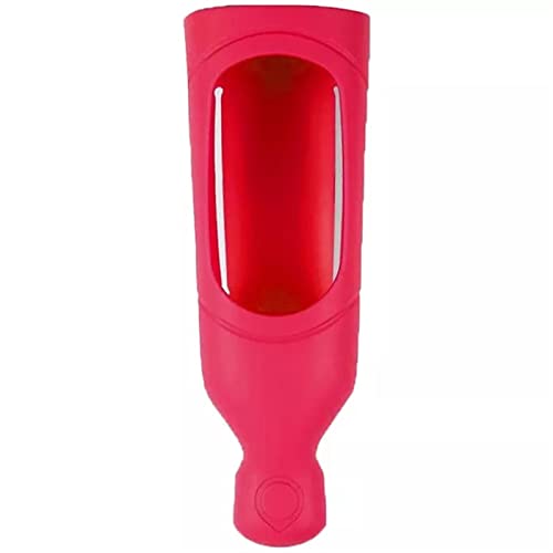 Distributeur de savon mural rose pour douche et cuisine