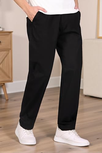 Image of RynoGear Linen Cotton Blend Casual Pants for Men || Trousers for Man || Pants for Man