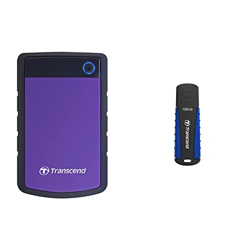 Transcend TS4TSJ25H3P 4TB Portable, Externe Festplatte (HDD) in...
