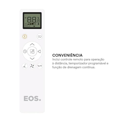 Ar-condicionado Portátil Inverter 14000 Btus Eos Slim Quente e Frio Eap14iqf 220v
