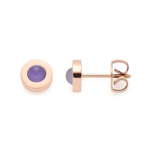 Preisvergleich Produktbild JEWELS BY LEONARDO Ohrstecker rosegold / lavendel Isa Sommer Special