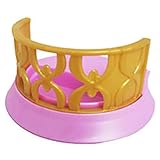 Replacement Part for Fisher-Price Shimmer and Shine Magical Light-up Genie Palace Playset - FLV06 ~ Replacement Small Pink Floor and Gold Balcony Rail