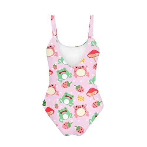Image of Ystardream Teen Girls One Piece Swimsuit Beach Athletic Bathing Suits Quick Dry