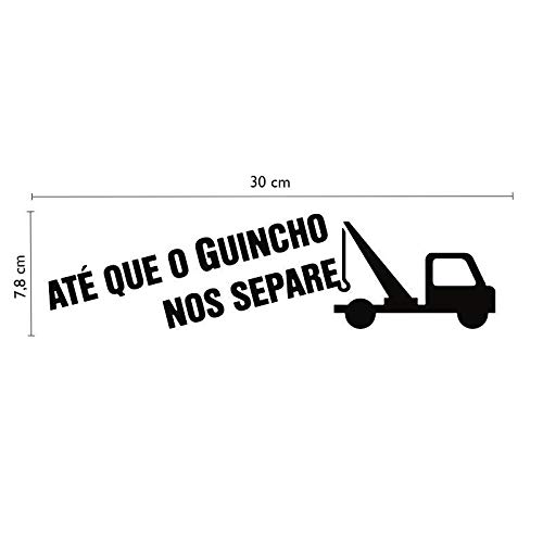 Adesivo Carro Até Que O Guincho Nos Separe Decorativo