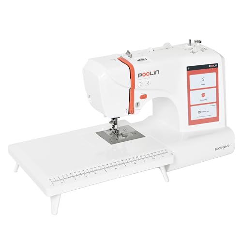 PooLin EOC05(2in1) Sewing and Embroidery Machine 4'x4' & 4'x9.25'...