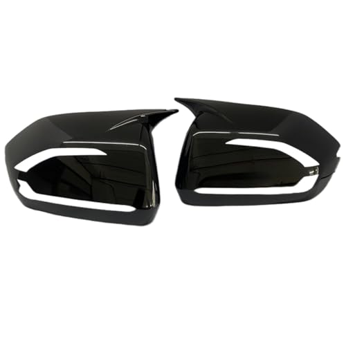 Coque de rétroviseur de voiture finition miroir noir laqué pour Palisade 2019-2025