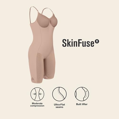 Leonisa Full Body Shaper with Butt Lift Effect, Tummy Control Shapewear Bodysuits for Women4