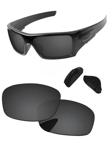Image of Replacement Lenses & Nosepads for Oakley Si Ballistic Det Cord OO9253 61mm - Precision Fit, UV & Impact Resistant