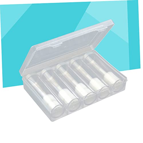 Contenedor transparente para monedas 6 piezas miniatura 2