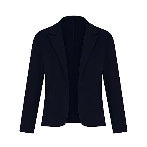Womens Business Casual Clothing Trendy Button Open Front Blazer Long Sleeve Work Blazers Corporate Outfits3
