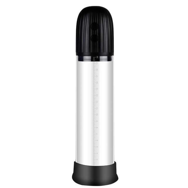Men's Enlarge Vacuum Pump Suction Enlargement Growth Pump with 2 in 1 ED Screen Silicone Toys Extender Tool for Men to Be a Bigger, Male Stimulation Game Toy Enhance Trainer Tool MSK8UKU (Black2)