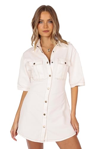 Petal & Pup Women's Hailey Denim Mini Dress