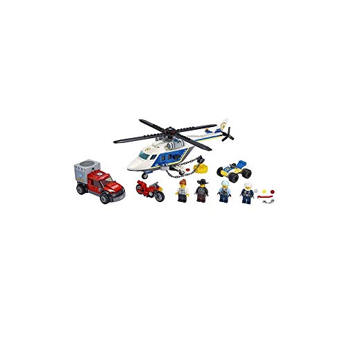 City Police Helicopter Chase 60243 Police Playset,  Building Sets for Kids, New 2020 (212 Pieces) - Lego - Immagine 6