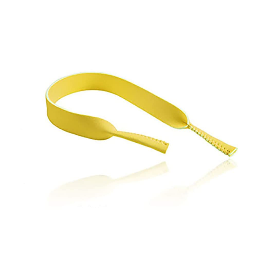Van Der Linn Unisex Yellow Neoprene Glasses Strap For Water Sports, Elastic Sunglasses Cord Outdoor Sports Activities (Yellow)