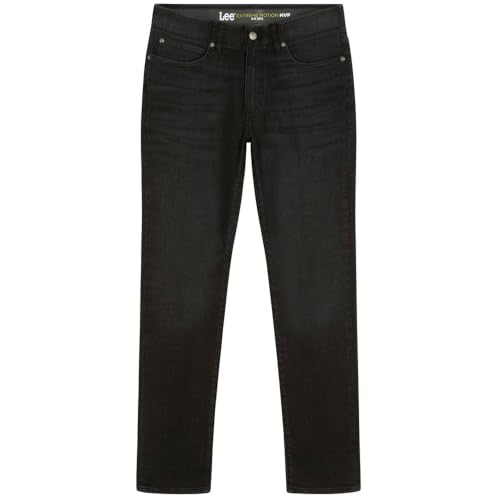 LEE - Jeans Herren - Slim Straight Fit - Extreme Motion - Denimschwarz – Ansicht 3