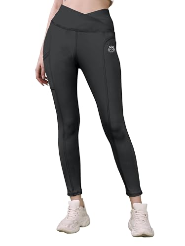 Image of Tight /Pants /Legging with Side Pocket, Stretchy Tights and a high Waist for Women and Girls' use in The Gym,Yoga,Running,Cycling