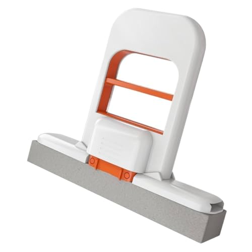 Image of VIVITO Mini Foldable Desktop Mop Self-Squeeze Sponge Cleaning Tool | Wet & Dry Portable Mop for Small Spaces, Kitchen, Bathroom, Glass & Countertops | Foldable, Hands-Free (Multicolor, Pack of 2)