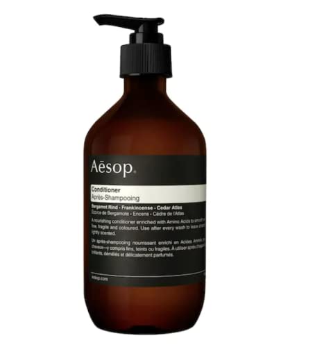 Aesop Hair Conditioner With Bergamot Peel, Frankincense And Atlas Cedar Bark Oil For Fine Hair, Damaged Hair And Hair Damaged By Coloring - Made In Australia - Essential Hub - 500 Ml., Clear #TOP23