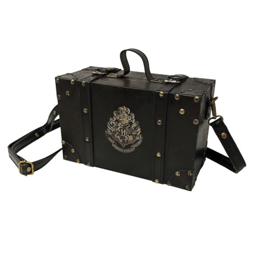 Image of Pyramid International Harry Potter Hogwarts Crest Premium Gift Set – All-Houses Collection with Keyring, Pen, Insulated Bottle, A5 Notebook & Postcard Set for Potter Fans, Black