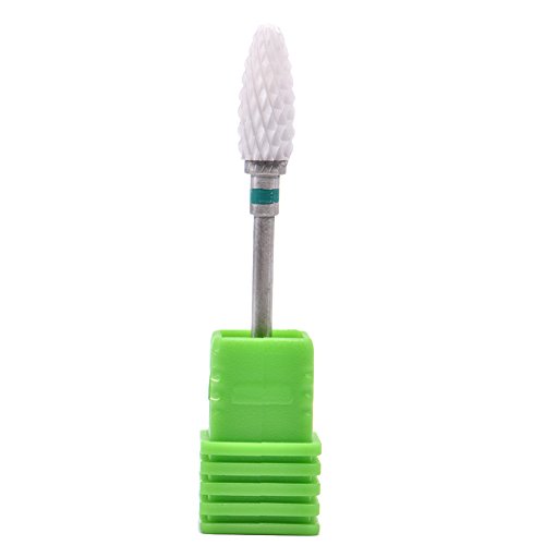 Kit de puntas de taladro cerámico para manicura eléctrico miniatura 1