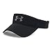 Under Armour Men's Headline 2.0 Visor, Black/Graphite, One Size