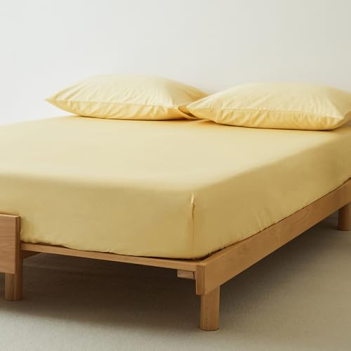 ベッドカバー 180x200 オーガニックコットンエクストラディープフィットシートスーパーキングサイズカウント完全に伸縮性のある