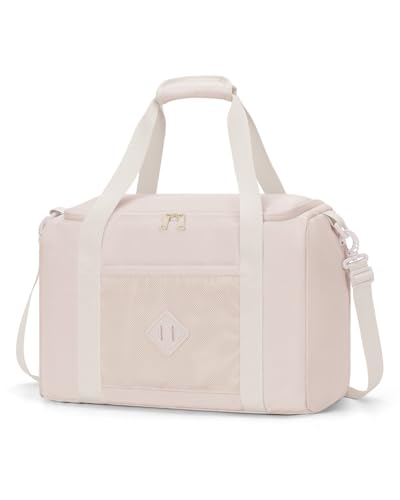 WANDF Easyjet Underseat Cabin Bag 45x36x20 Travel Bag with Wet Pocket Carry On Hand Luggage Weekend Overnight Hospital Bag for Women Men (Beige)