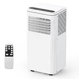 ACONEE Portable Air Conditioner, 10000 BTU Standing AC Unit, Room Air Conditioner with Remote Control, 3-in-1 Function Cool & Fan& Dry, Cool Up to 450 Sq.ft, Sleep Mode, 110-115V, Quiet Operation
