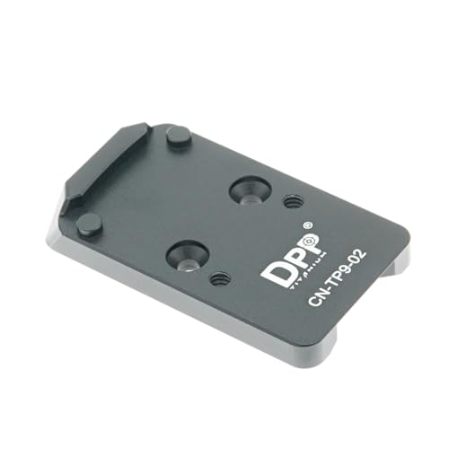 DPP Titanium Adapter Plate for Canik TP9 SFX/Rival Holosun 407/507C/508T Trijicon RMR/SRO
