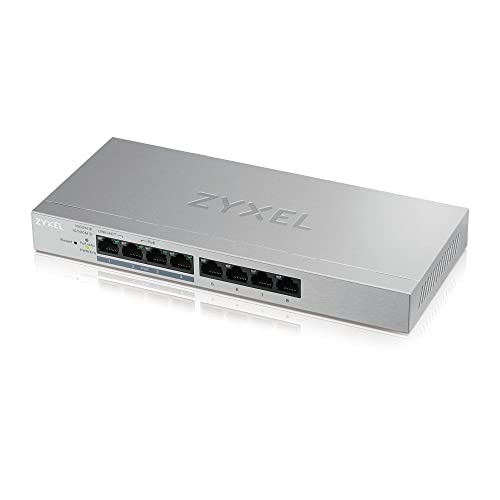Zyxel GS1200 8HP v2 commutateur 8 ports Géré Capacité de commutation:16 Gbps - vue 2