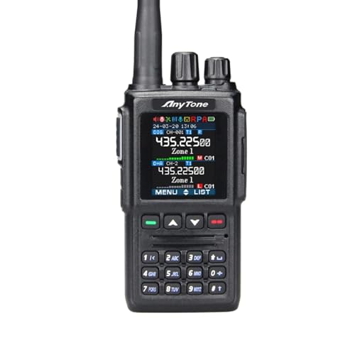 AnyTone AT-D168UV Walkie Doble Banda DMR AnyTone AT-D168UV Walkie Doble Banda DMR